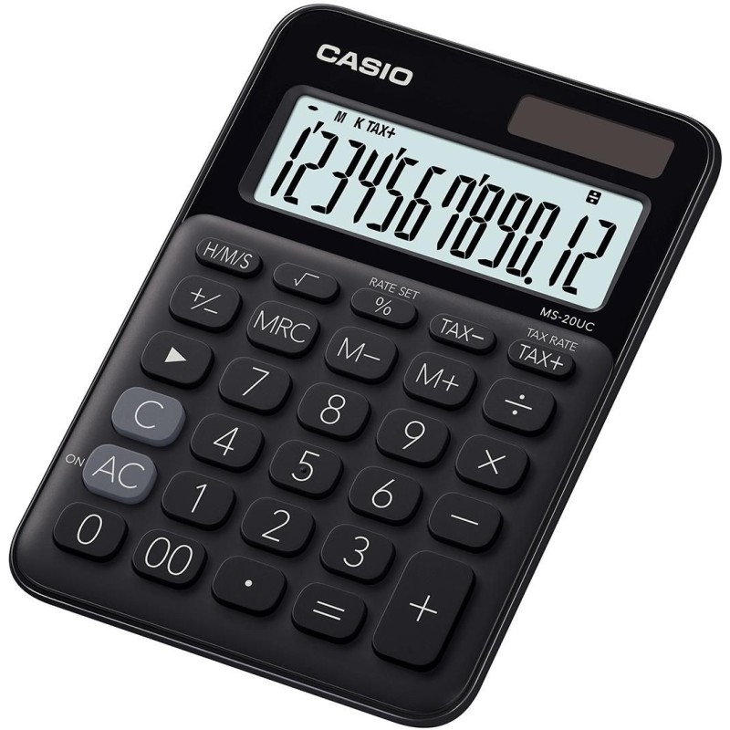 Casio Calculator Desktop Basic Black